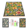 DIY Crystal Rhinestones Diamond Painting Flower Notebook