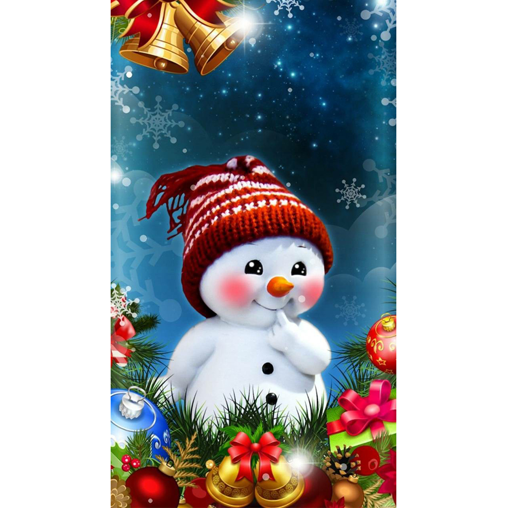 

Snowman - Round Drill Diamond Painting - 40*80CM (Big Size), 501 Original