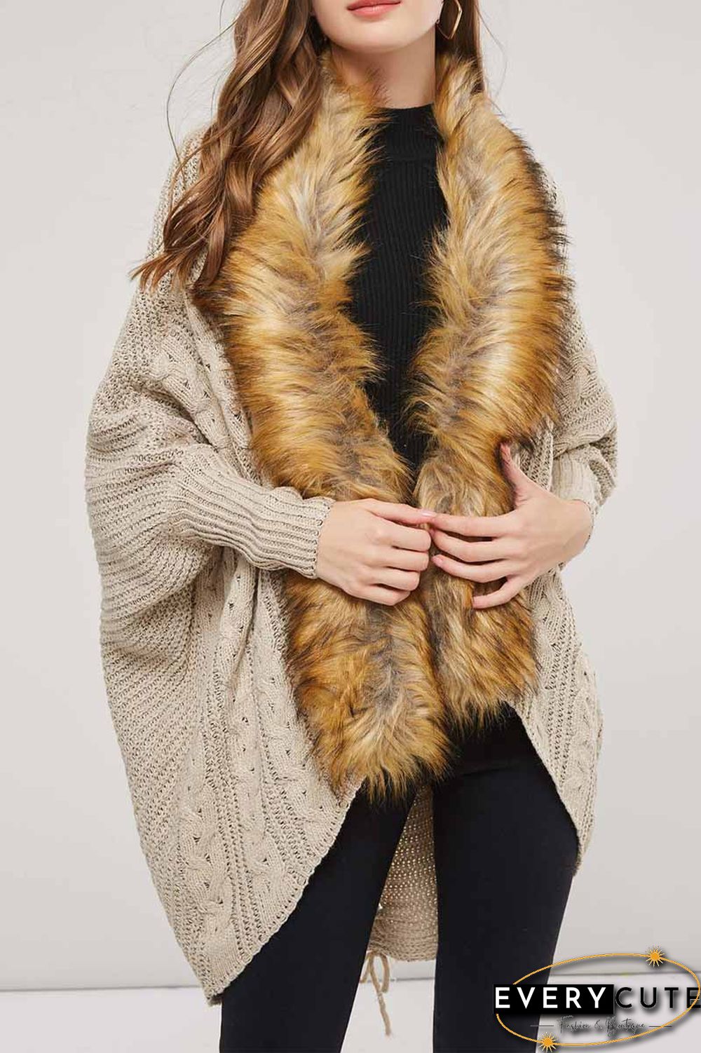 Classic Solid Color Baggy Coat