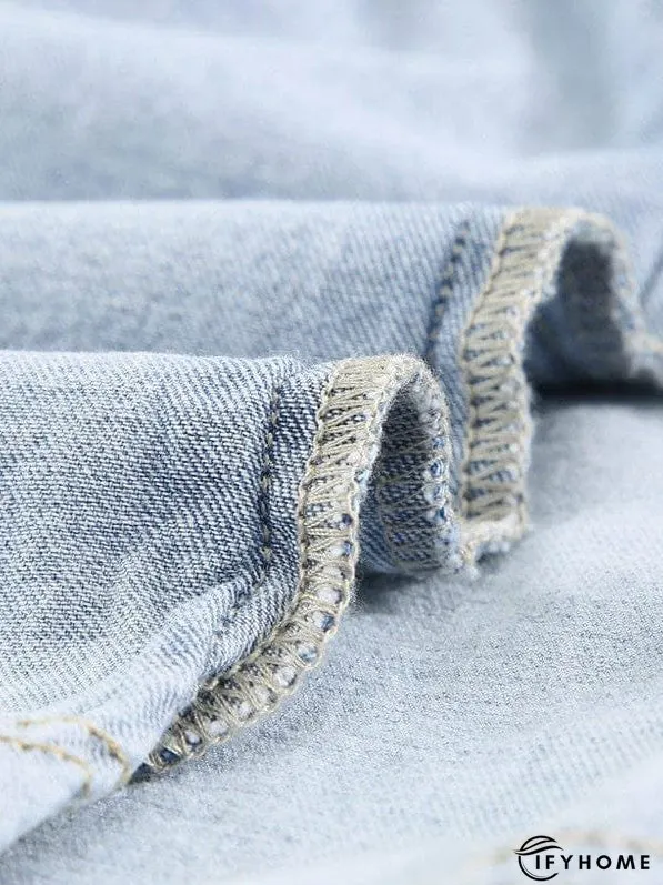 Pocket Denim Dress | IFYHOME