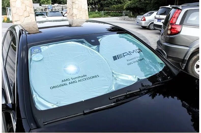 Car customized front windshield sun visor (with car LOGO)