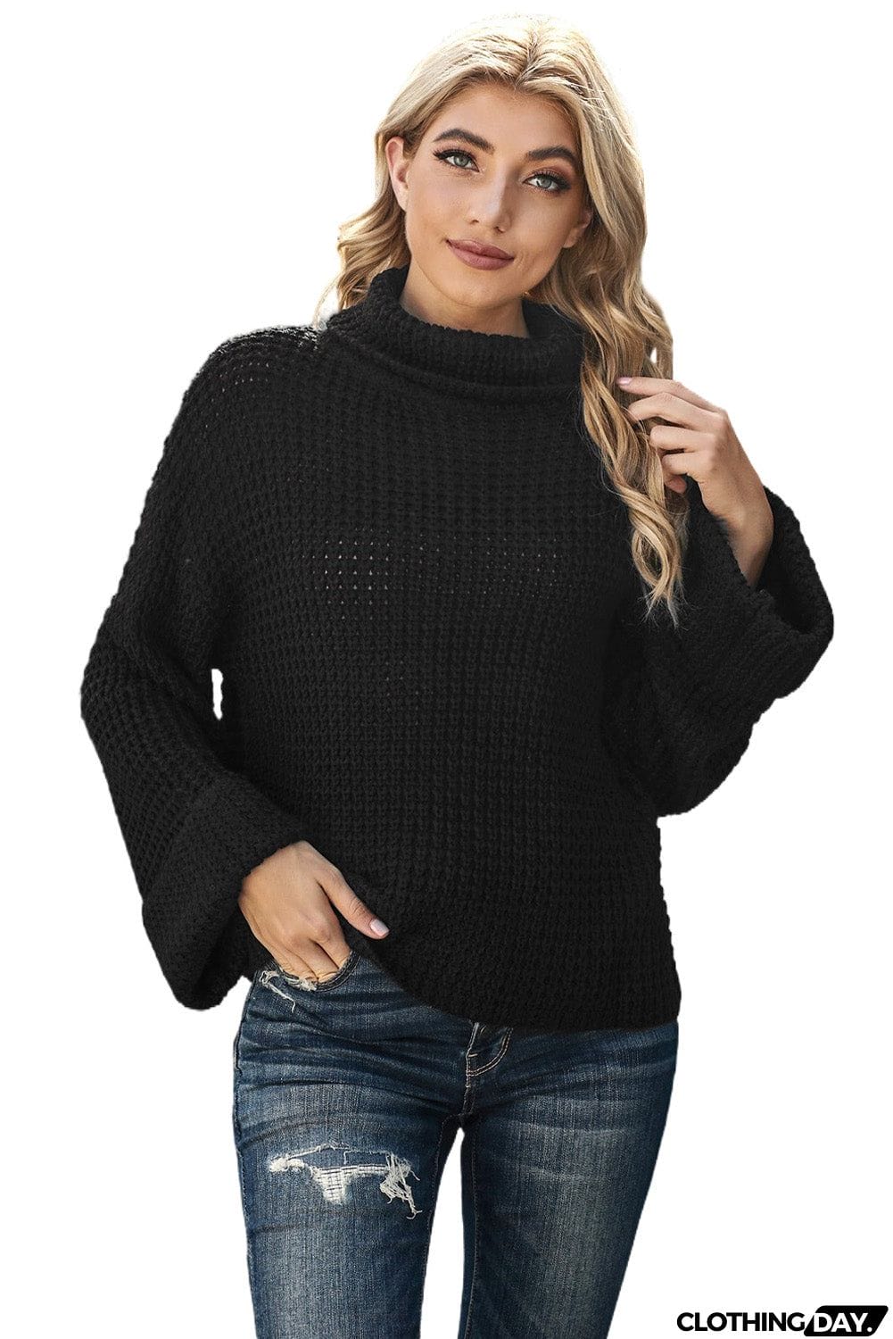 Turtleneck Knitted Sweater