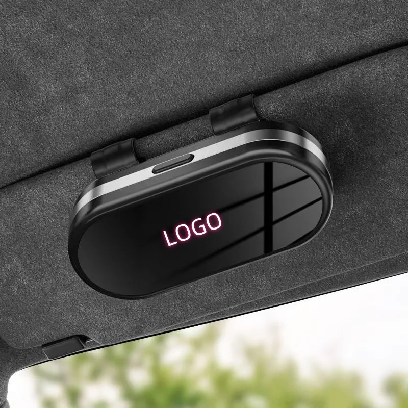 Car glasses case sun visor glasses storage box