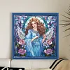 Glass Painting-Angel Madonna-14CT Counted Cross Stitch 40*40cm/15.75*15.75in tapestrymarket