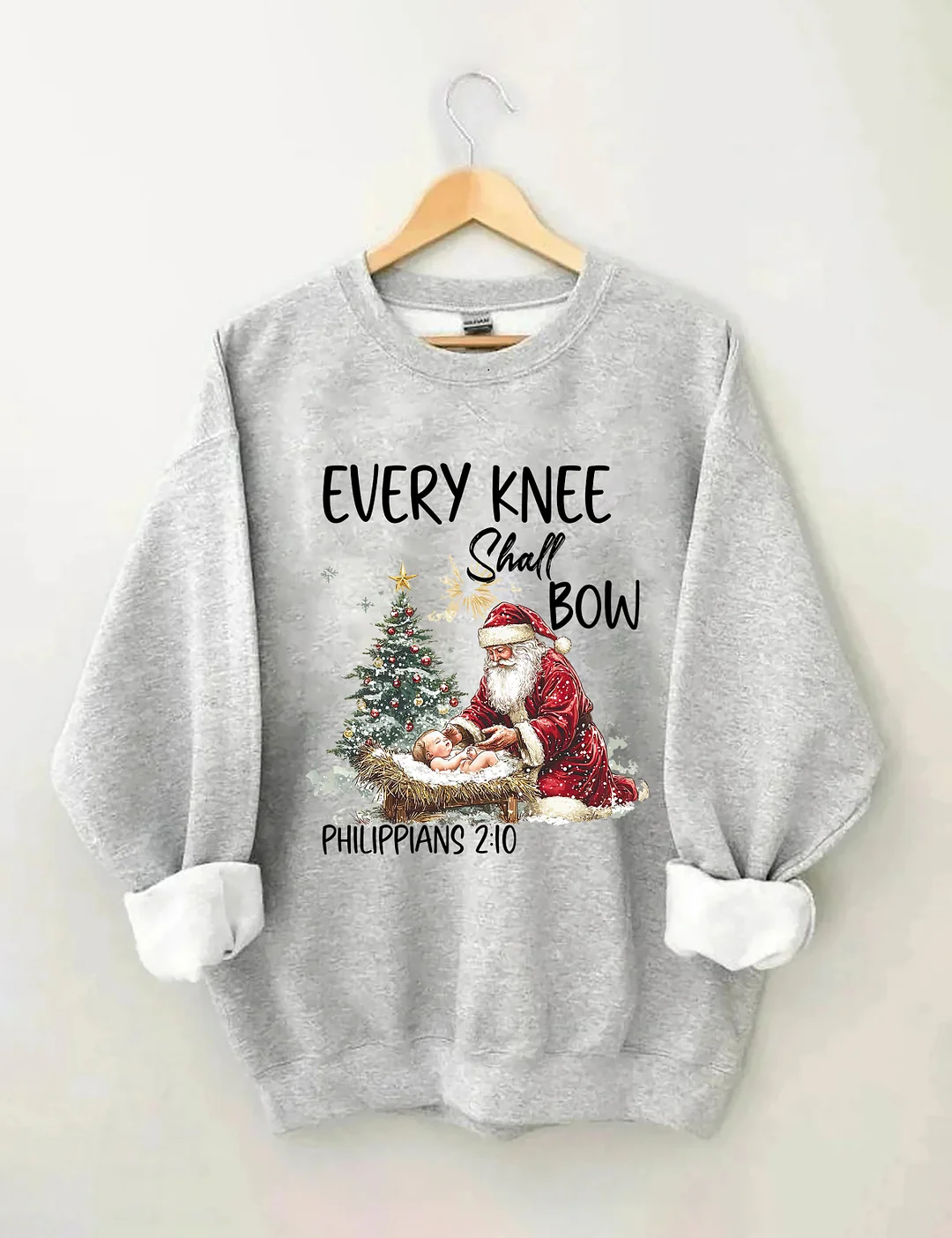 Every Knee Shall Bow Sweatshirt
