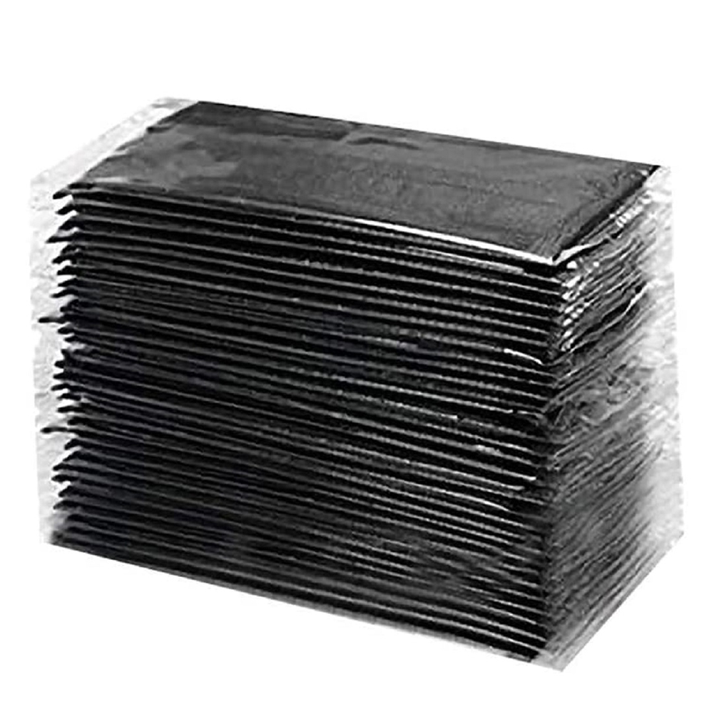 

50pcs Disposable Mask 3-Layer Protective Face Covers, Black, 501 Original