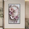 Flower Cat-Partial Special Shaped Diamond Painting 40*70CM (Big Size)