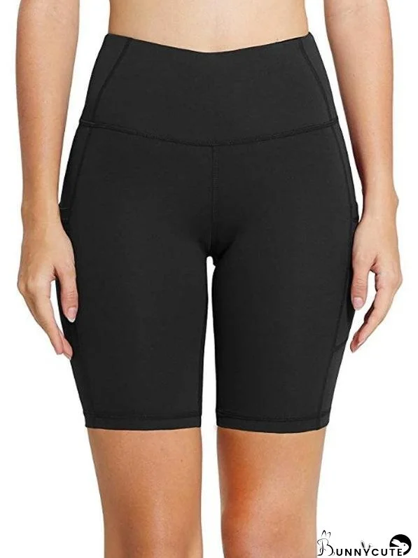 BASICS Plus High Waist Biker Shorts for Women