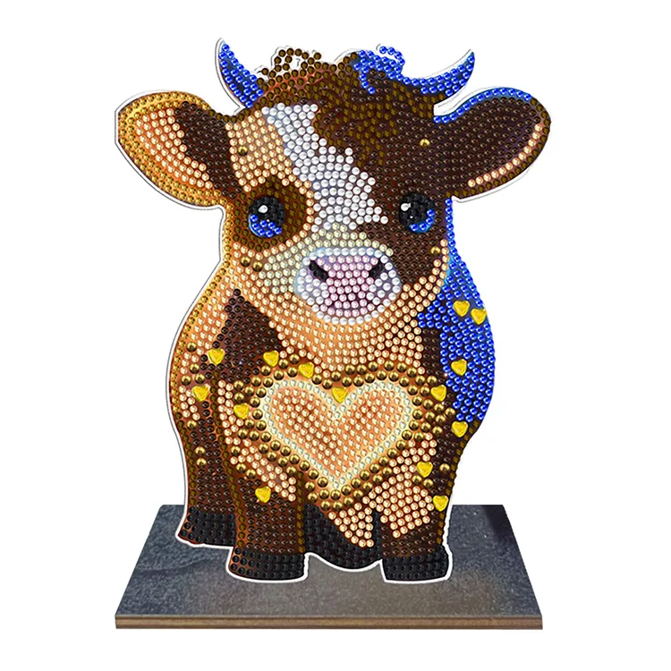 DIY Crystal Diamond Ornament Art Craft Animal Diamond Mosaic Ornaments Kids Gift