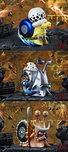 Battle Seven Warlords Series Den Den Mushi 02 - ONE PIECE Resin Statue - TOP-Studios