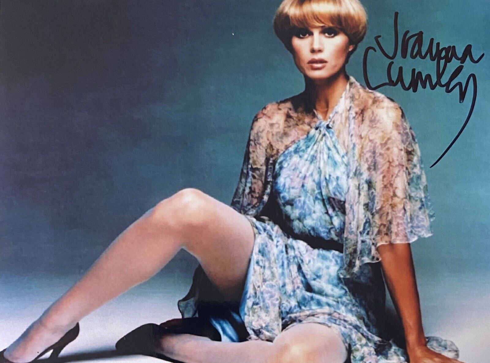 Joanna Lumley Genuine Hand Signed 6X4 Photo Poster painting 3