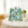 DIY Flower House Acrylic Diamond Painting Desktop Ornaments