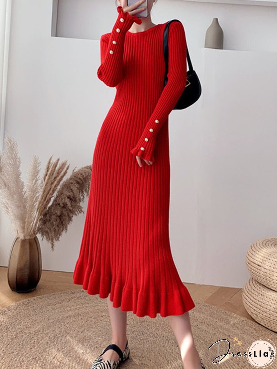 Effortless and Chic winter Dress