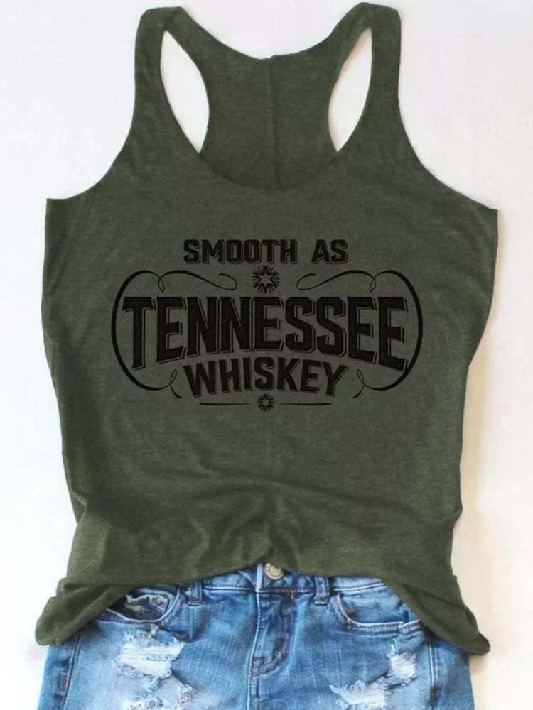 Women's Smooth As Tennessee Whiskey Tank Top