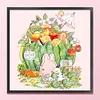 uk.everydayedeals (Limited Stock)9CT Full Stamped&nbsp;Cross Stitch - Watermelon Hut (50*50CM)