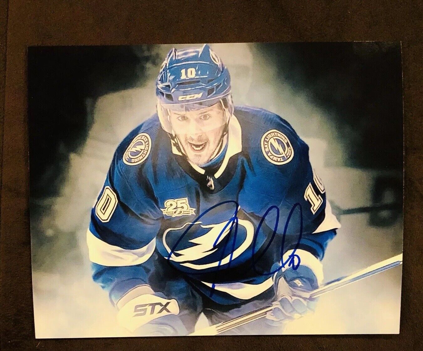 JT Miller Hand Signed 8X10 Photo Poster painting AUTOGRAPH Tampa Bay Lightning