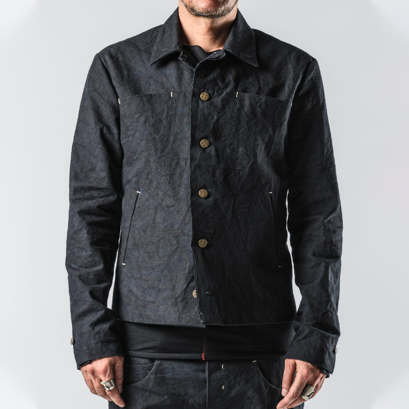 Men's Vintage Indigo Dye Jacket