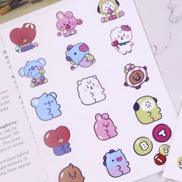 BT21 Baby Series Of Cute Stickers