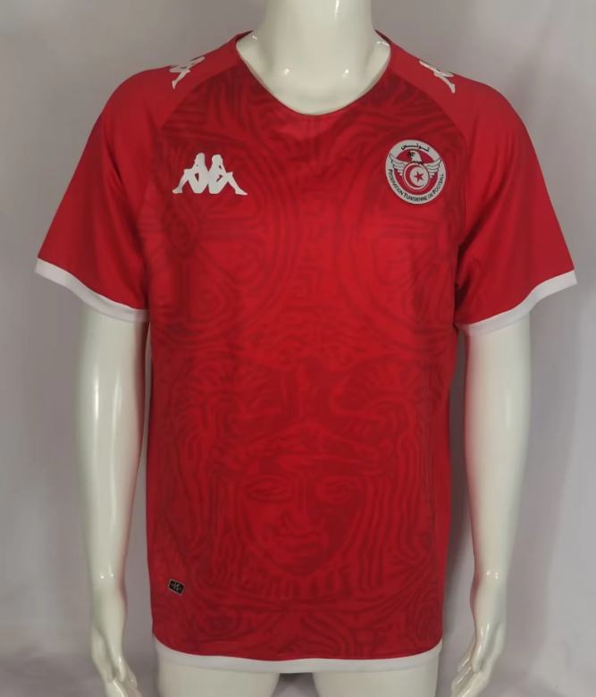 2022 FIFA World Cup Tunisia Home Soccer Jersey