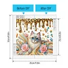 (Multistyle) Chat - Peinture Diamant En Forme Sp&eacute;ciale - 30 * 30CM