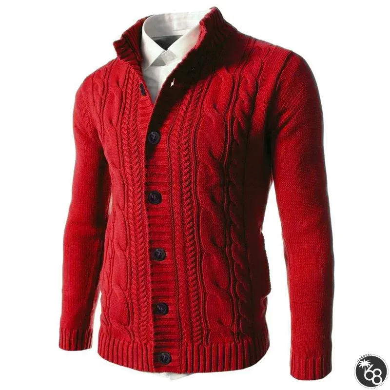 Men's Cardigan Sweater Top | 168DEAL
