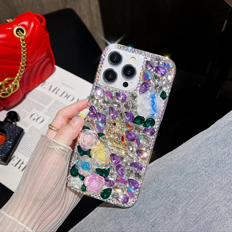 Luxurious Magpie Flower Phone Case