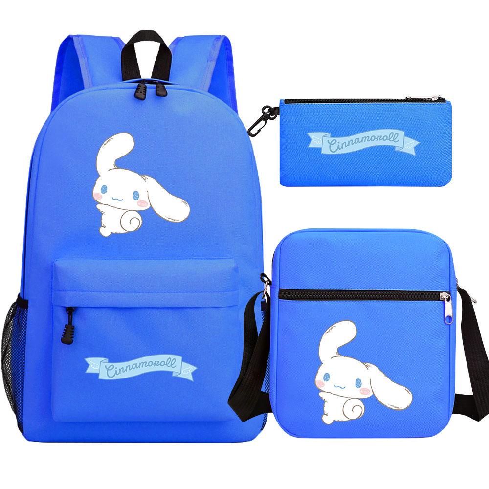 Mayoulove Cinnamoroll Backpack Cute Design Lightweight Durable for School and Outdoor Use-Mayoulove