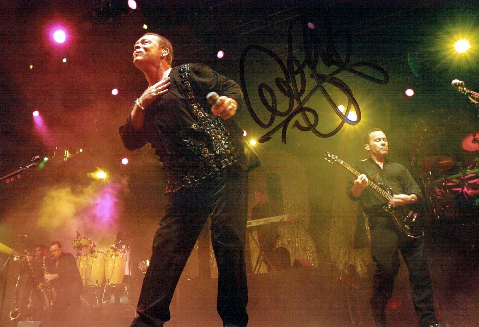 Ali CAMPBELL Signed UB40 12x8 Photo Poster painting 2 AFTAL Autograph COA Reggae Band