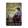 Western Cowboy - Vintage Metal Signs(8*12Inch) - Cowboy