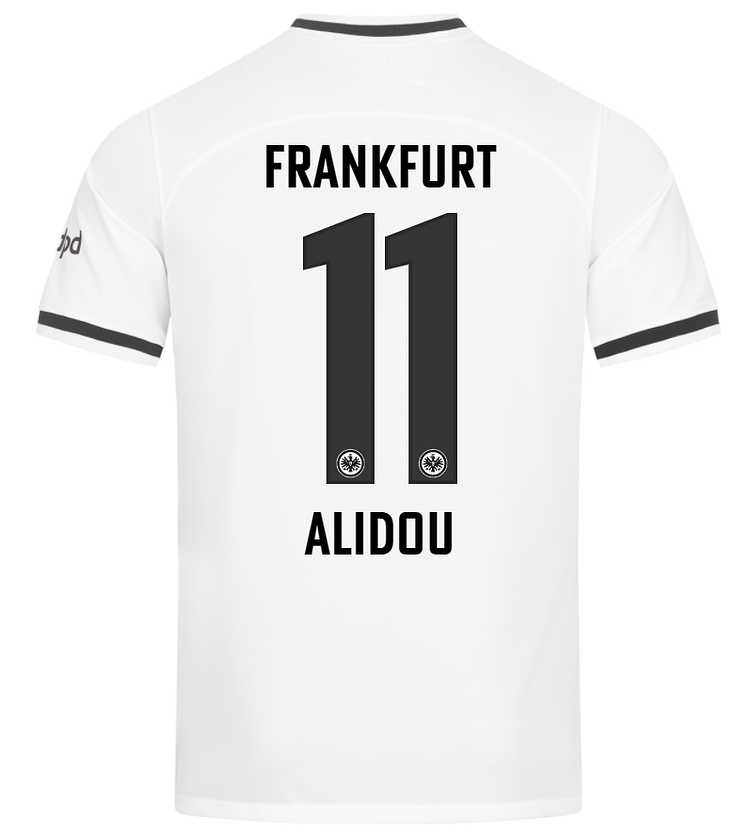 Eintracht Frankfurt Faride Alidou 11 Trikot Heim 2022-2023