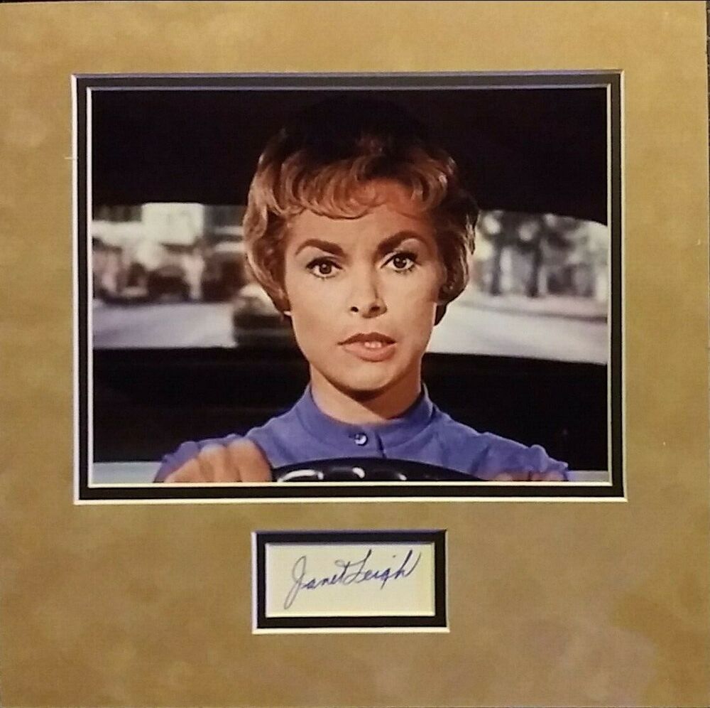 Janet Leigh signed