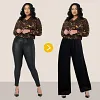 【Promotion-50% OFF】Pantalon large en soie de glace pour femme