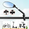 Bicycle Rearview Mirror Handlebar Bike Mirror Adjustable Angle for MTB Road Bike