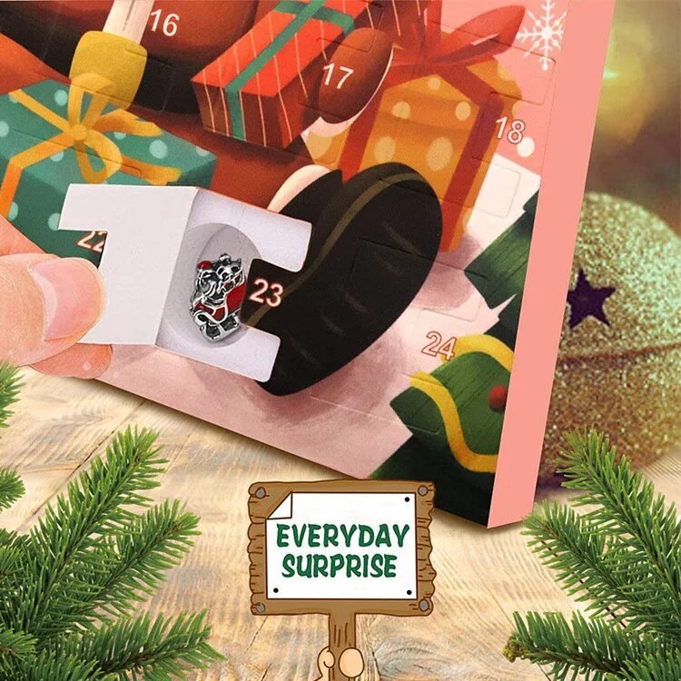 Charms DIY Bracelet Advent Christmas Countdown Calendar