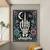 Halloween Skeleton Hand-11CT Stamped Cross Stitch 50*65cm/19.69*25.59in(Big Size)