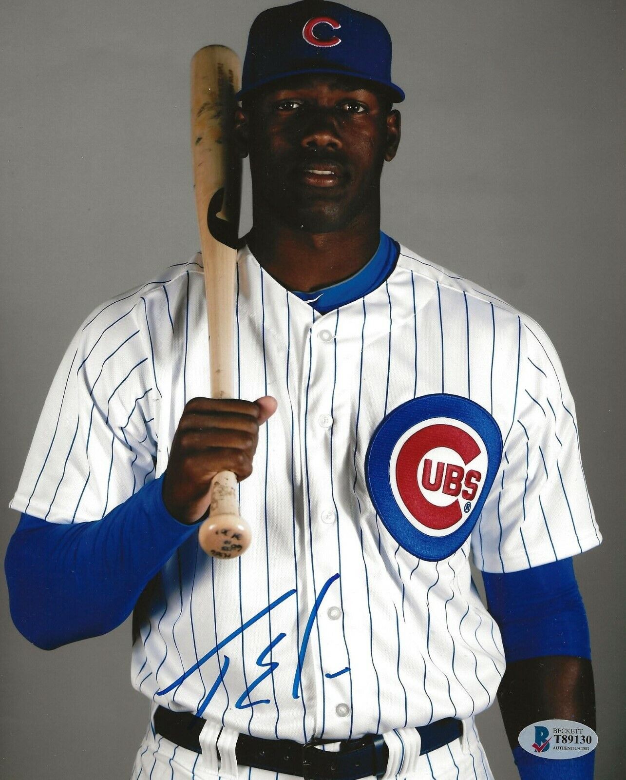 Jorge Soler signed Chicago Cubs 8x10 Photo Poster painting autographed BAS Beckett