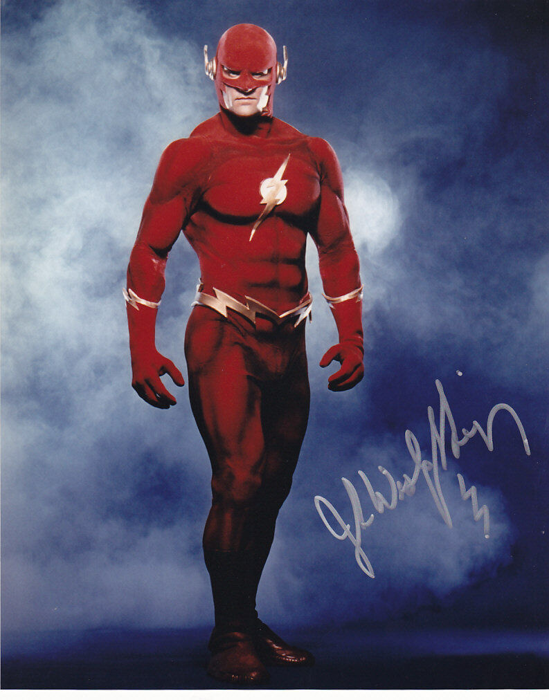 John Wesley Shipp - Flash signed Photo Poster painting