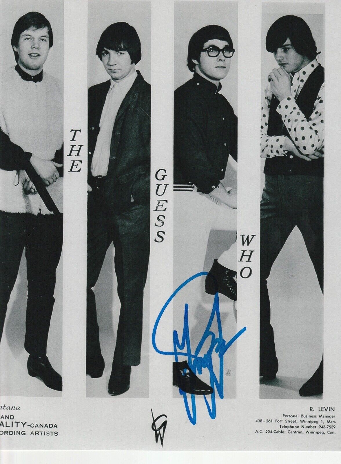 * GARRY PETERSON * signed autographed 8x10 Photo Poster painting * THE GUESS WHO DRUMMER * 9