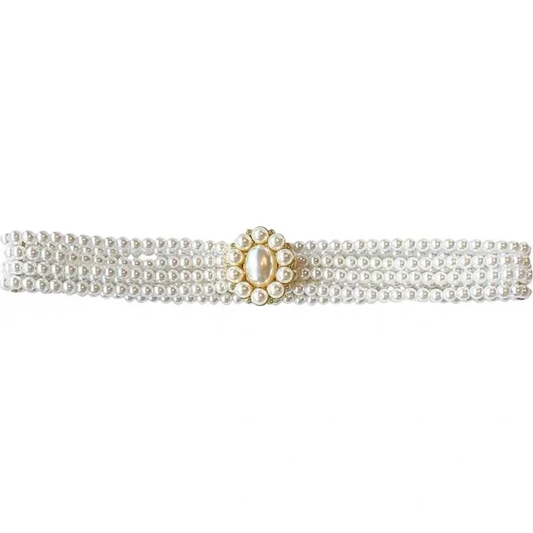 Pearl Stretch Band Cinch Belt