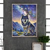 Diamond Painting-DIY Full Round Drill Wolf