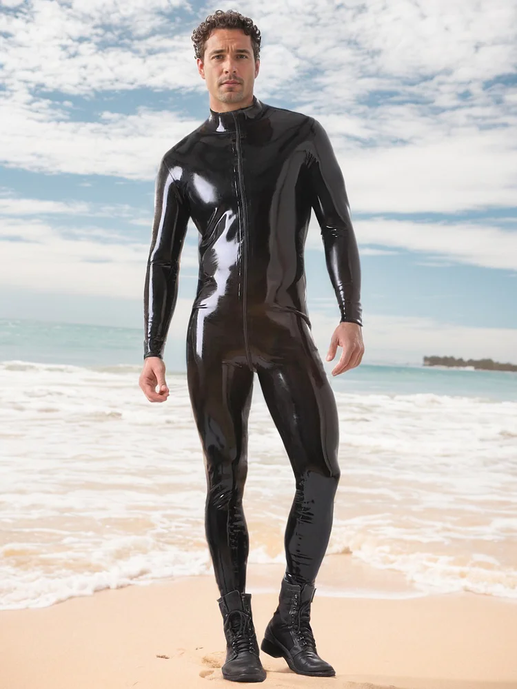 Men Latex Catsuits (KG30215)