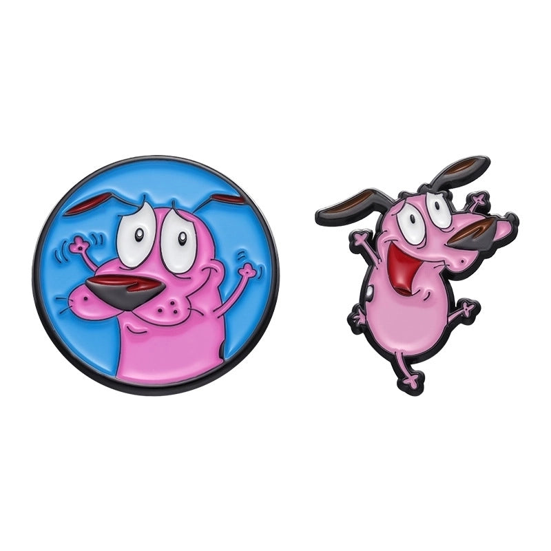 Cartoon Style Cute Cowboy Style Animal Bat Skull Alloy Stamping Stoving Varnish Women’s Brooches