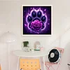 Paw Rose-11CT Stamped Cross Stitch 40*40cm