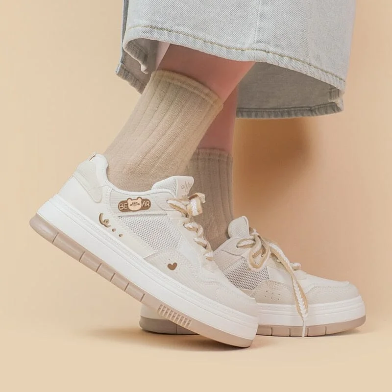 Healing Love Bear Breathable Mesh Summer Shoes - Women's