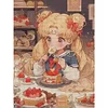 Dessert Tsukino Usagi-9CT Stamped Cross Stitch 65*80cm/25.59*31.5in(Big Size) tapestrymarket