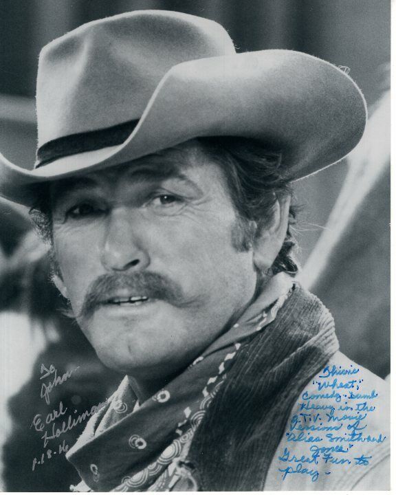 EARL HOLLIMAN Signed ALIAS SMITH AND JONES WHEAT Photo Poster paintinggraph - To John CONTENT