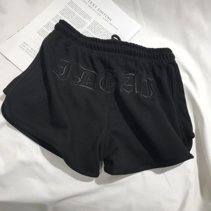 2021 cotton multicolor embroidery sports shorts summer new sexy comfortable home shorts ladies fitness shorts