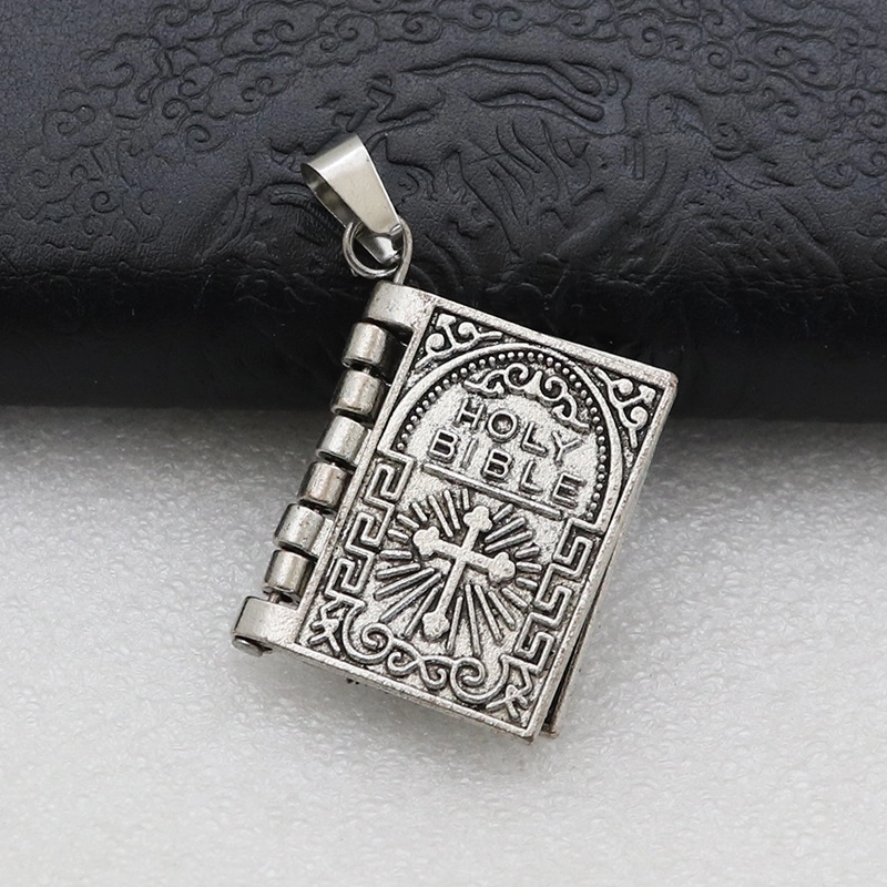 Minimalist Book Letter Alloy Plating Keychain