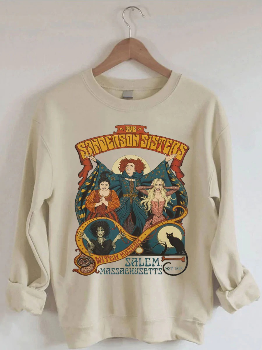 sanderson sisters tie dye shirt