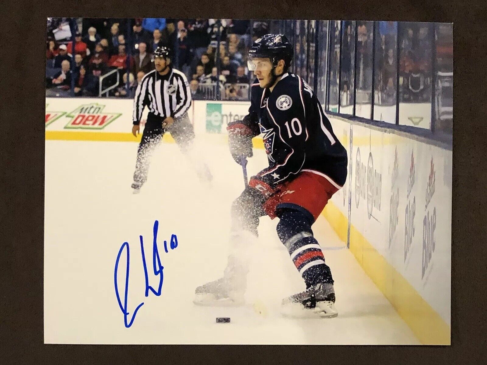 ALEXANDER WENNBERG AUTOGRAPH Photo Poster painting Columbus Blue Jackets signed 8x10 Photo Poster painting CBJ